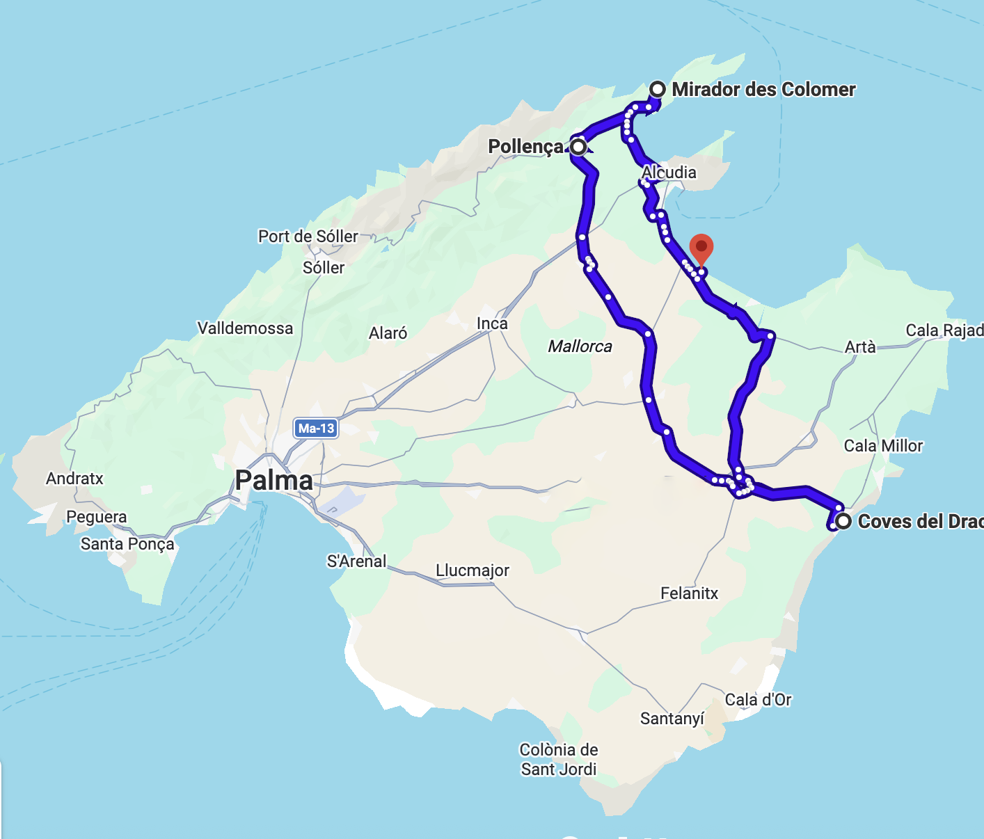 Mapa – Den 3